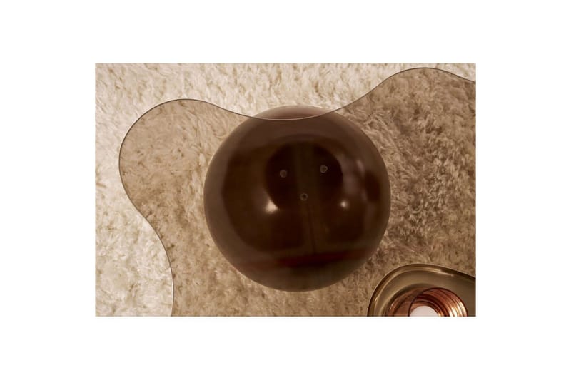 Soffbord Nordure Elinville Soffbord 120 cm Mörkbrun - Möbler - Bord & matgrupper - Soffbord