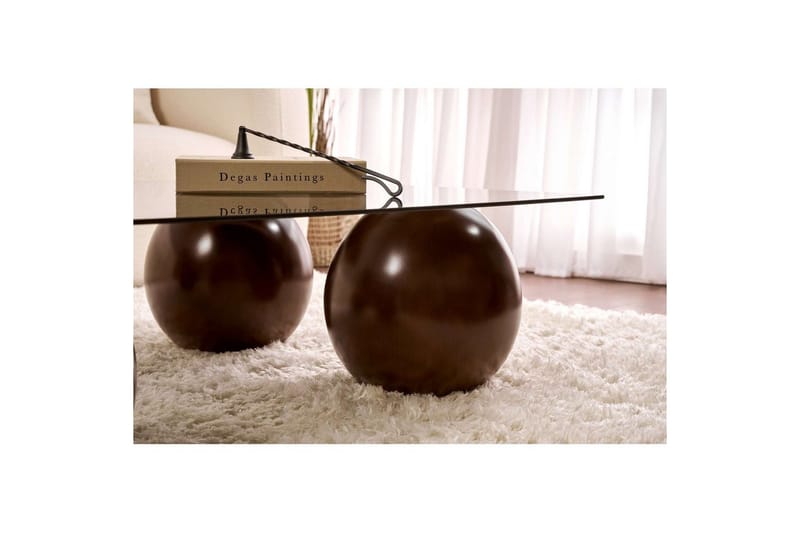 Soffbord Nordure Koushik Soffbord 110 cm Sand,Ljusgrå - Möbler - Bord & matgrupper - Soffbord