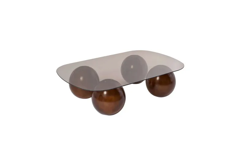 Soffbord Nordure Maroulburg Soffbord 118 cm Bronze,Brun - Möbler - Bord & matgrupper - Soffbord