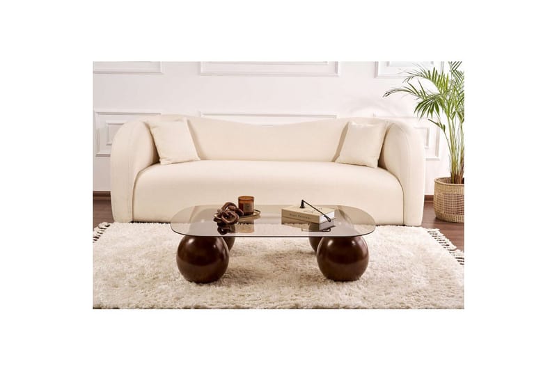 Soffbord Nordure Maroulburg Soffbord 118 cm Bronze,Brun - Möbler - Bord & matgrupper - Soffbord