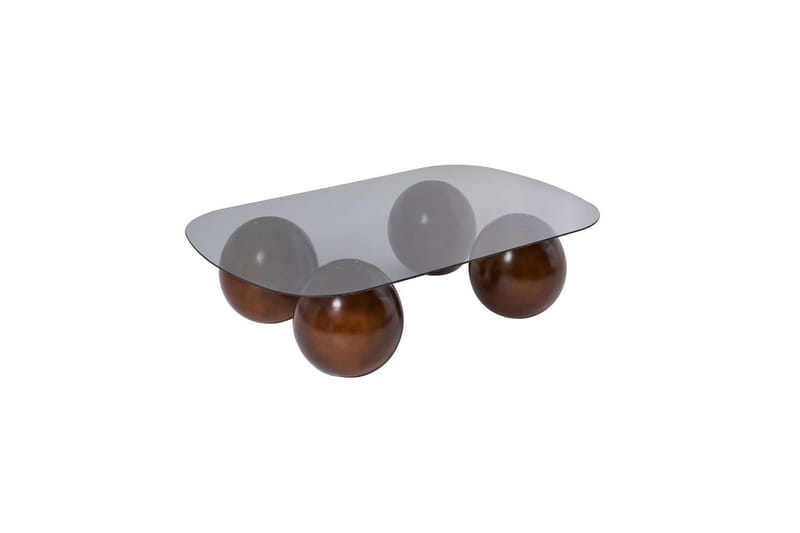 Soffbord Nordure Maroulburg Soffbord 118 cm Grå,Brun - Möbler - Bord & matgrupper - Soffbord