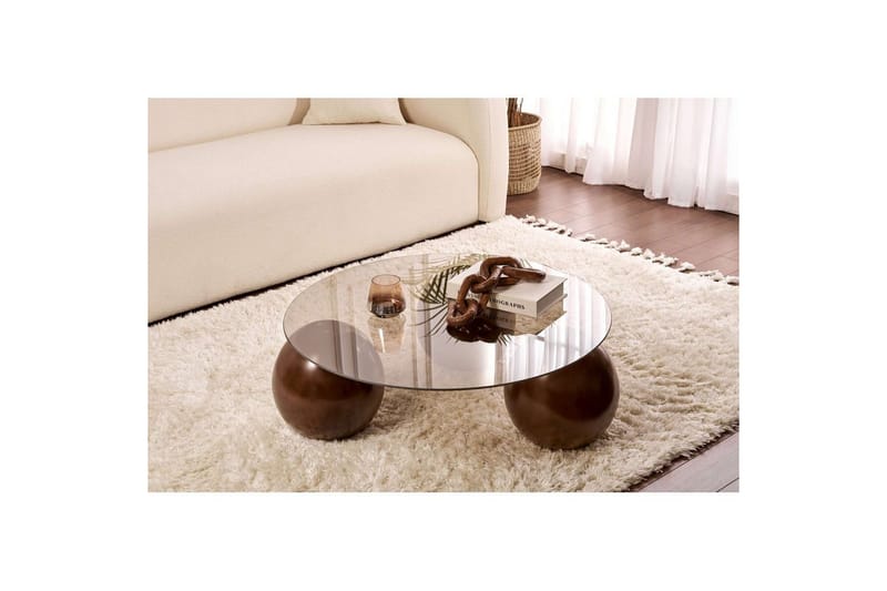 Soffbord Nordure Sibas Soffbord 85 cm Brown - Möbler - Bord & matgrupper - Soffbord