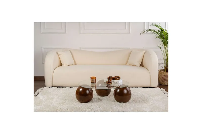 Soffbord Nordure Sibas Soffbord 85 cm Brun - Möbler - Bord & matgrupper - Soffbord