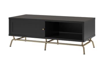 Nova Soffbord 122 cm med Förvaring Svart - Möbler - Bord & matgrupper - Soffbord