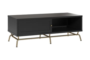 Nova Soffbord 122 cm med Förvaring Svart - Möbler - Bord & matgrupper - Soffbord