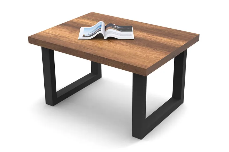 Numandro Soffbord 80 cm - Teak/Antracit - Möbler - Bord & matgrupper - Soffbord