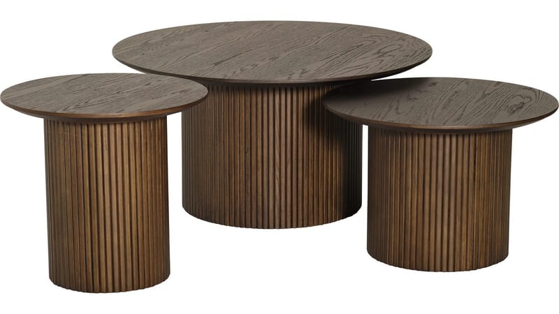 Soffbord Odmark 60 cm - Brunlackad ek - Möbler - Bord & matgrupper - Soffbord