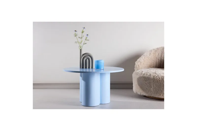 Soffbord Olivia - Blå, 80x45 - Möbler - Bord & matgrupper - Soffbord