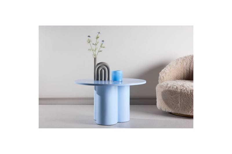Soffbord Olivia - Blå, 80x45 - Möbler - Bord & matgrupper - Soffbord