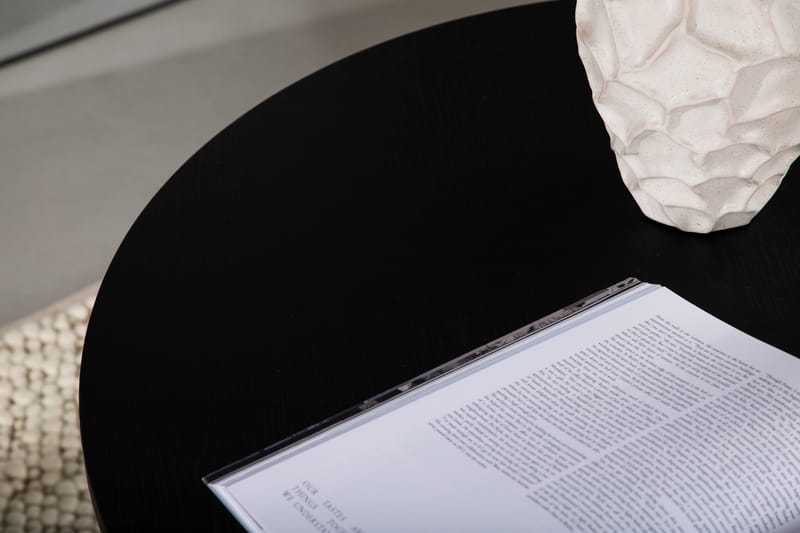 Olivia Soffbord 80 cm Runt - Svart - Möbler - Bord & matgrupper - Soffbord