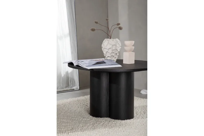 Olivia Soffbord 80 cm Runt - Svart - Möbler - Bord & matgrupper - Soffbord