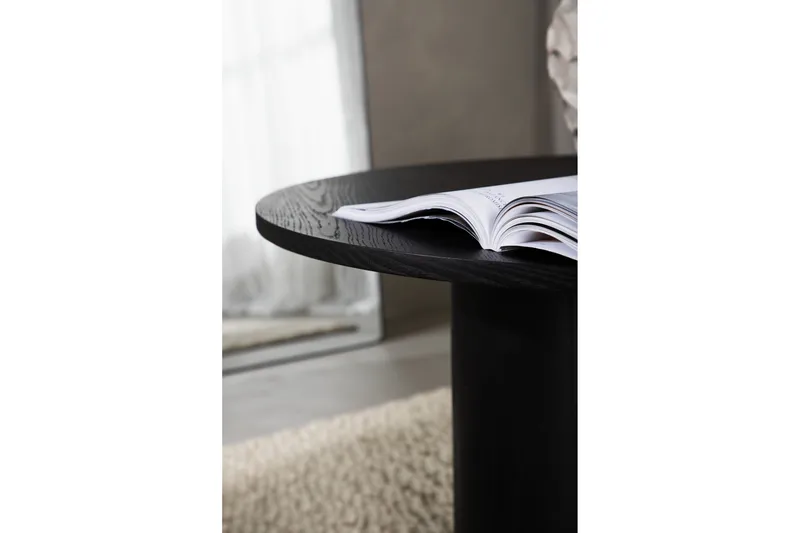 Olivia Soffbord 80 cm Runt - Svart - Möbler - Bord & matgrupper - Soffbord