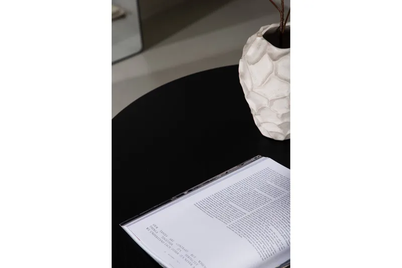 Olivia Soffbord 80 cm Runt - Svart - Möbler - Bord & matgrupper - Soffbord