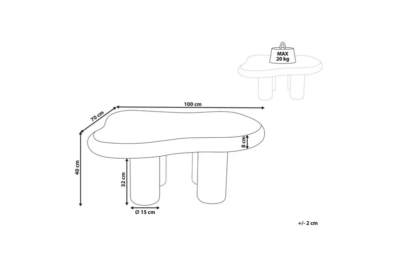 Soffbord Ondle - Möbler - Bord & matgrupper - Soffbord