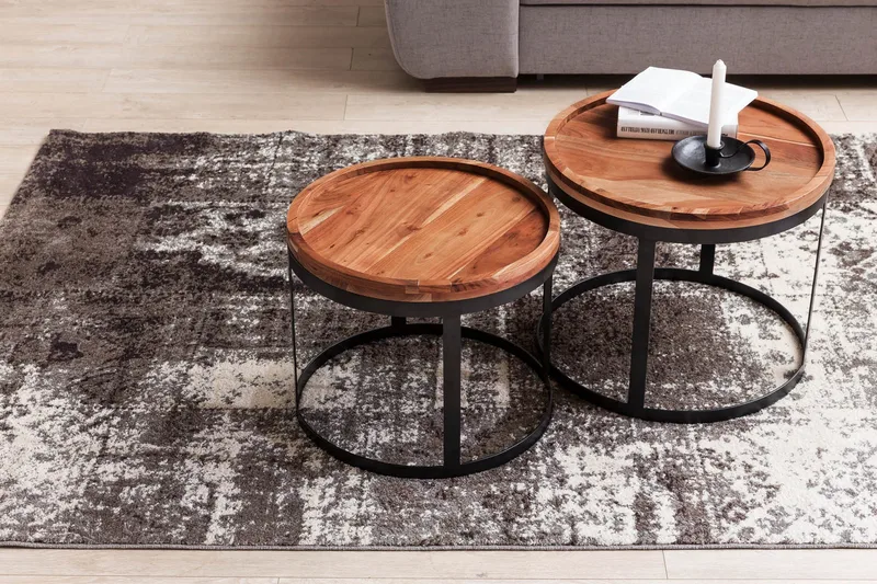 Orleman Satsbord 2-pack - Trä/natur - Möbler - Bord & matgrupper - Soffbord