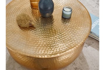 Osagie Soffbord 60 cm Runt - Guld - Möbler - Bord & matgrupper - Soffbord