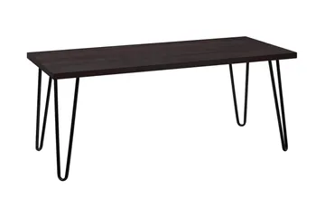 Owen Soffbord 107 cm Espresso/Svart - Dorel Home - Möbler - Bord & matgrupper - Soffbord