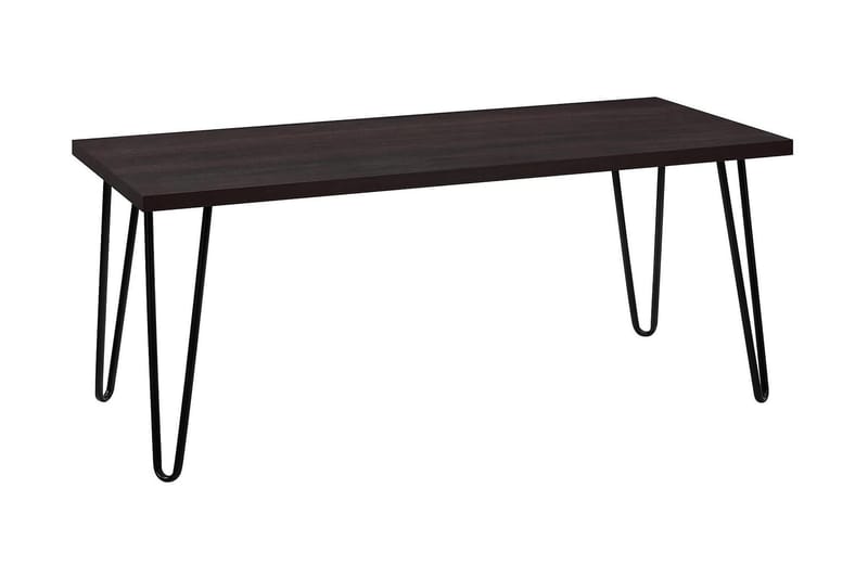 Owen Soffbord 107 cm Espresso/Svart - Dorel Home - Möbler - Bord & matgrupper - Soffbord