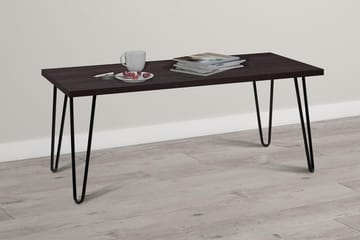 Owen Soffbord 107 cm Espresso/Svart - Dorel Home - Möbler - Bord & matgrupper - Soffbord