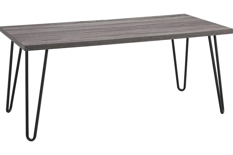 Owen Soffbord 107 cm Grå/Svart - Dorel Home - Möbler - Bord & matgrupper - Soffbord