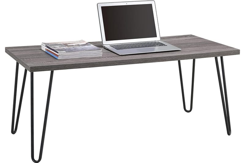 Owen Soffbord 107 cm Grå/Svart - Dorel Home - Möbler - Bord & matgrupper - Soffbord