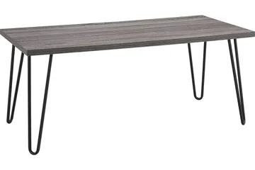 Owen Soffbord 107 cm Grå/Svart - Dorel Home - Möbler - Bord & matgrupper - Soffbord