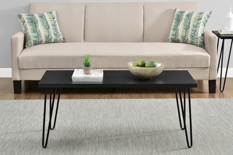 Owen Soffbord 107 cm Svart - Dorel Home - Möbler - Bord & matgrupper - Soffbord