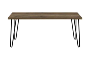 Owen Soffbord 107 cm Valnötsbrun/Svart - Dorel Home - Möbler - Bord & matgrupper - Soffbord