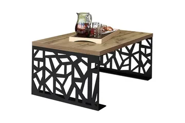 Palesia Soffbord 100 cm - Beige/Svart/Brun - Möbler - Bord & matgrupper - Soffbord