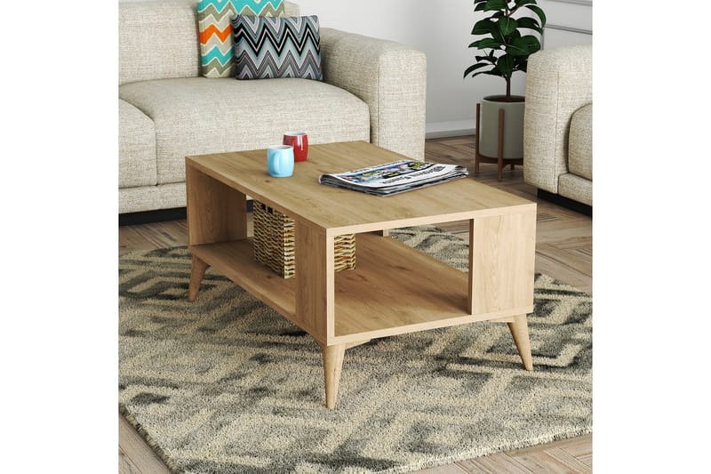 Palgrave Soffbord 90x54x90 cm - Ek - Möbler - Bord & matgrupper - Soffbord