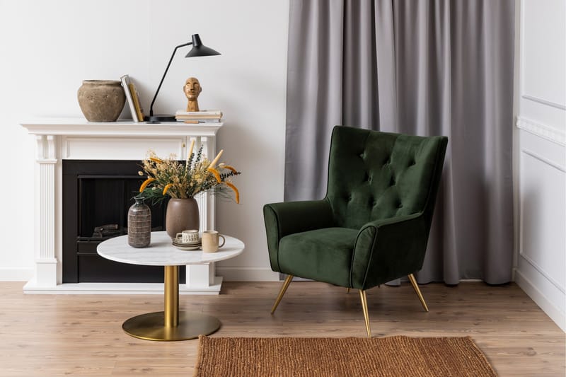 Palisades Soffbord 80 cm Rund - Vit - Möbler - Bord & matgrupper - Soffbord