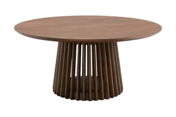 Peyra Runt Soffbord 86 cm - Valnöt - Möbler - Bord & matgrupper - Soffbord