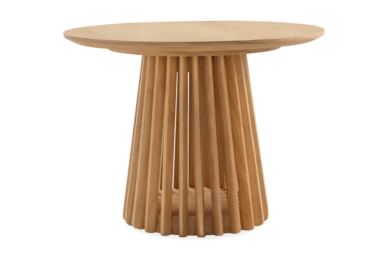 Peyra Soffbord  60 cm Runt Ek - Natur - Möbler - Bord & matgrupper - Soffbord