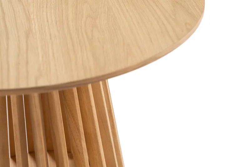 Peyra Soffbord  60 cm Runt Ek - Natur - Möbler - Bord & matgrupper - Soffbord
