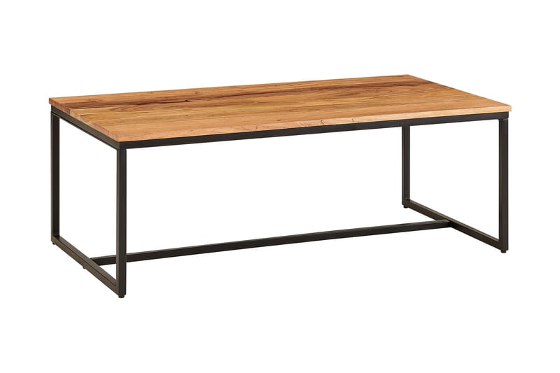 Philly Soffbord 110 cm Rektangulär - Natur - Klaffbord & Hopfällbart bord - Spegelbord - Soffbord - Soffbord med förvaring - Soffbord med hjul - Höj och sänkbart soffbord
