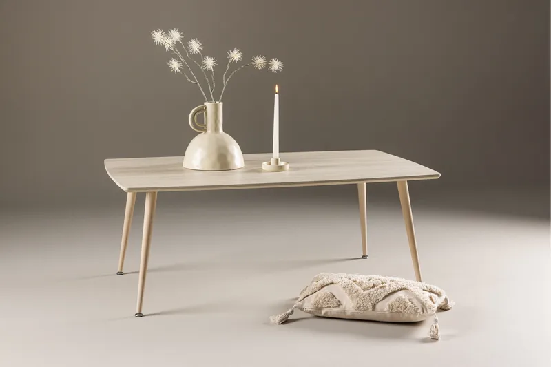 Plaza Soffbord 120x70 cm - Whitewash - Möbler - Bord & matgrupper - Soffbord