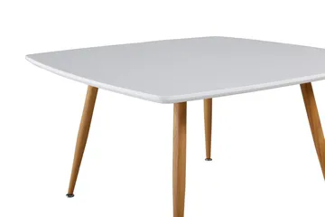 Plaza Soffbord 80x80 cm - Vit - Möbler - Bord & matgrupper - Soffbord