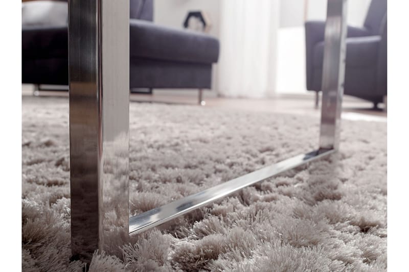 Plessey Soffbord 120 cm - Massivt Trä/Krom - Möbler - Bord & matgrupper - Soffbord