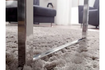 Plessey Soffbord 120 cm - Massivt Trä/Krom - Möbler - Bord & matgrupper - Soffbord