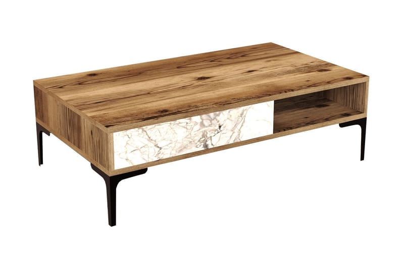 Poko Soffbord 105x32,6x105 cm - Brun - Möbler - Bord & matgrupper - Soffbord