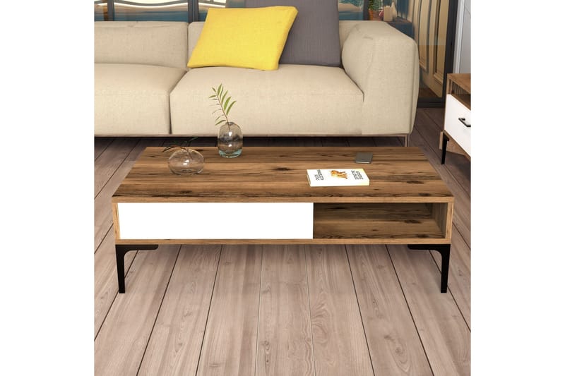 Poko Soffbord 105x32,6x105 cm - Brun - Möbler - Bord & matgrupper - Soffbord