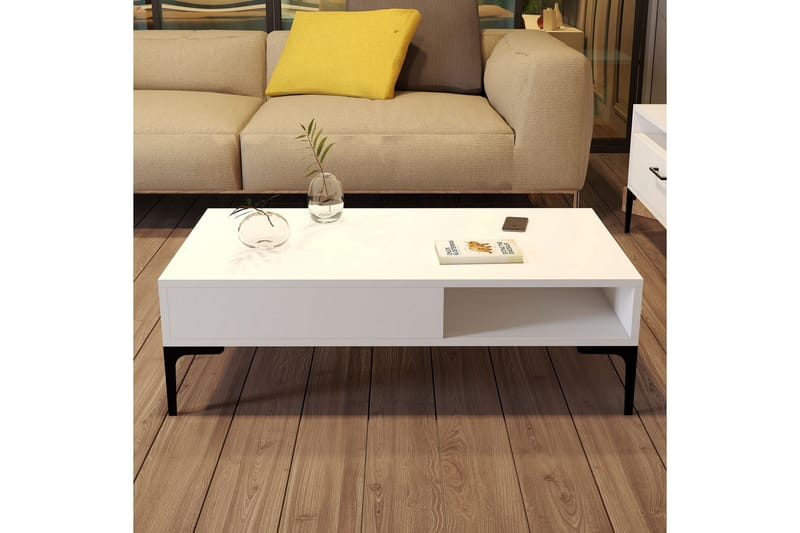 Poko Soffbord 105x32,6x105 cm - Vit - Möbler - Bord & matgrupper - Soffbord