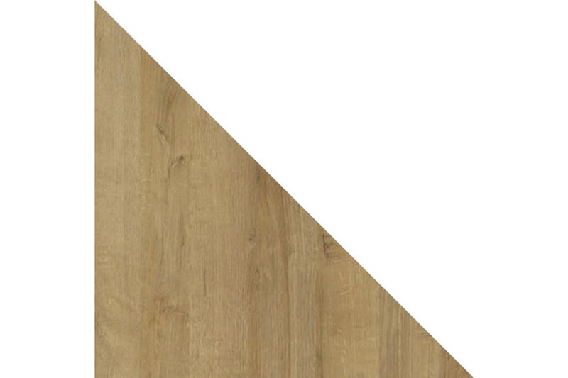 Primo Soffbord 107 cm med Förvaring 2 Lådor + Hylla - Ekfärg/Vit - Soffbord