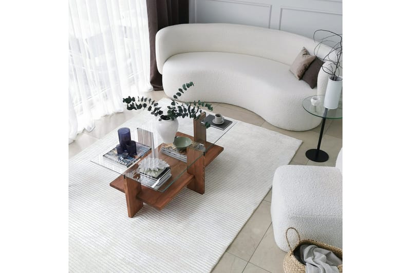 Puijas Soffbord 105x40x105 cm - Brun - Möbler - Bord & matgrupper - Soffbord