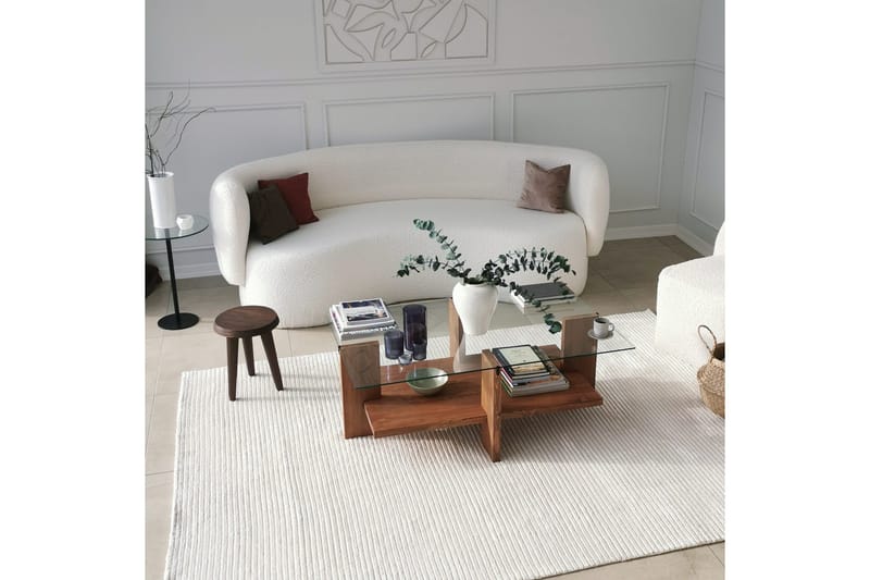 Puijas Soffbord 105x40x105 cm - Brun - Möbler - Bord & matgrupper - Soffbord