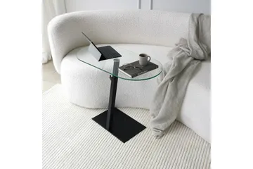 Puntoz Soffbord 70x35x70 cm Oval - Svart - Möbler - Bord & matgrupper - Soffbord