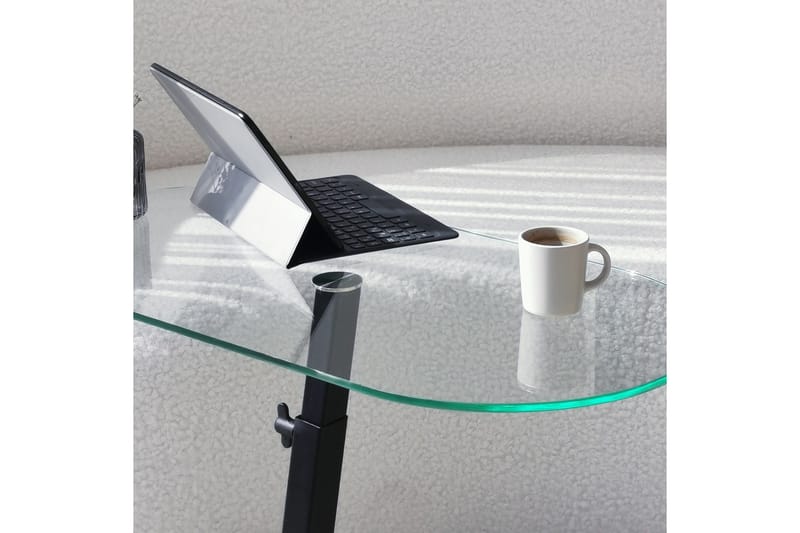 Puntoz Soffbord 70x35x70 cm Oval - Svart - Möbler - Bord & matgrupper - Soffbord