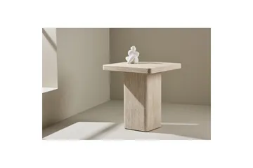 Soffbord Qvart - Beige, 50x50x56 - Möbler - Bord & matgrupper - Soffbord