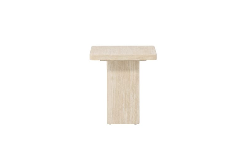 Soffbord Qvart - Beige, 50x50x56 - Möbler - Bord & matgrupper - Soffbord