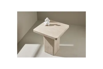 Soffbord Qvart - Beige, 50x50x56 - Möbler - Bord & matgrupper - Soffbord